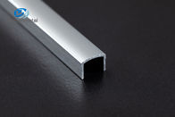T5 Aluminium U Profile Channel ความหนา 0.8-1.2 มม. ชุบอโนไดซ์ขัดเงา