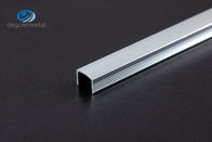 T5 Aluminium U Profile Channel ความหนา 0.8-1.2 มม. ชุบอโนไดซ์ขัดเงา